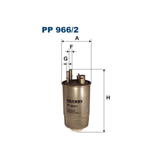 PP 966/2 - Fuel filter 