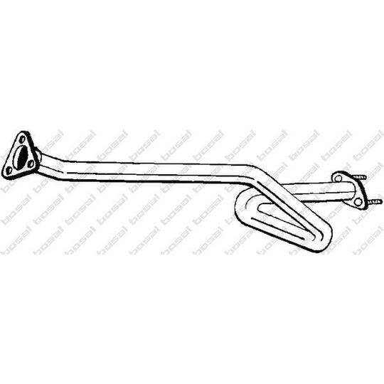 887-385 - Exhaust pipe 