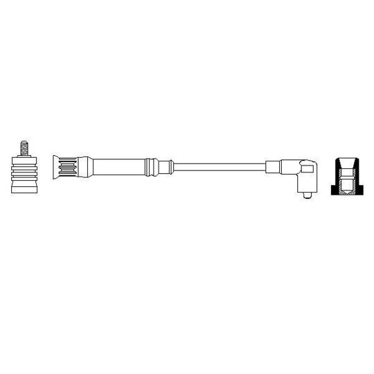 0 356 912 935 - Ignition Cable 