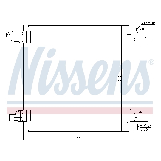 94569 - Condenser, air conditioning 