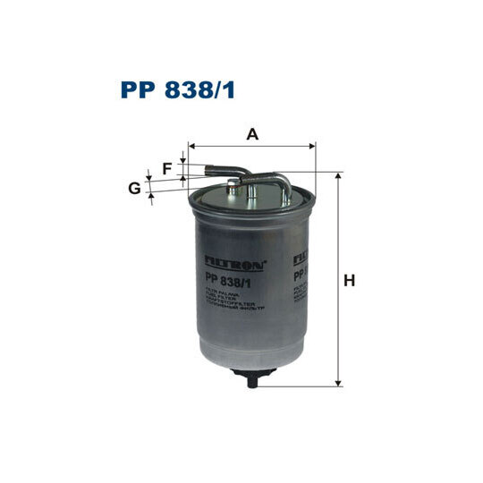 PP 838/1 - Fuel filter 