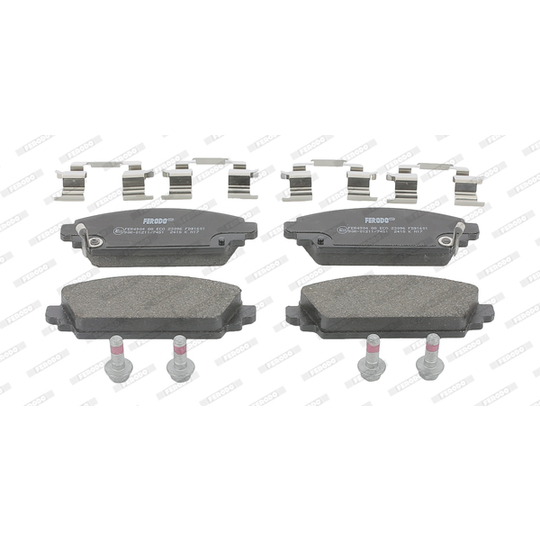 FDB1601 - Brake Pad Set, disc brake 