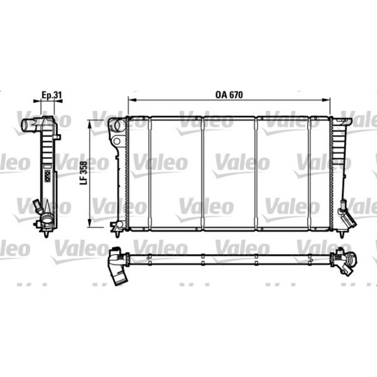 732577 - Kylare, motorkylning 