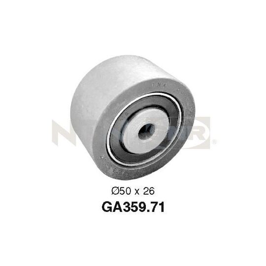 GA359.71 - Deflection/Guide Pulley, v-ribbed belt 