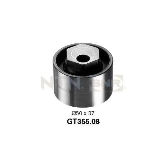 GT355.08 - Tensioner Pulley, timing belt 