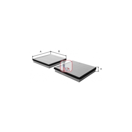 S 3037 C - Filter, interior air 