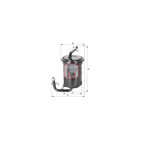 S 1519 B - Fuel filter 