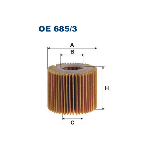 OE 685/3 - Oil filter 