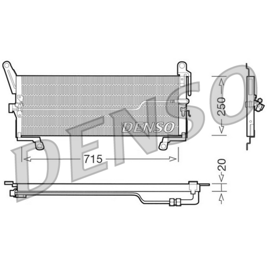 DCN09098 - Condenser, air conditioning 