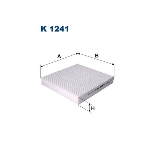 K 1241 - Filter, interior air 