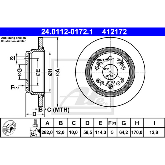 24.0112-0172.1 - Brake Disc 