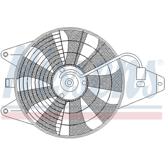 85375 - Fan, A/C condenser 