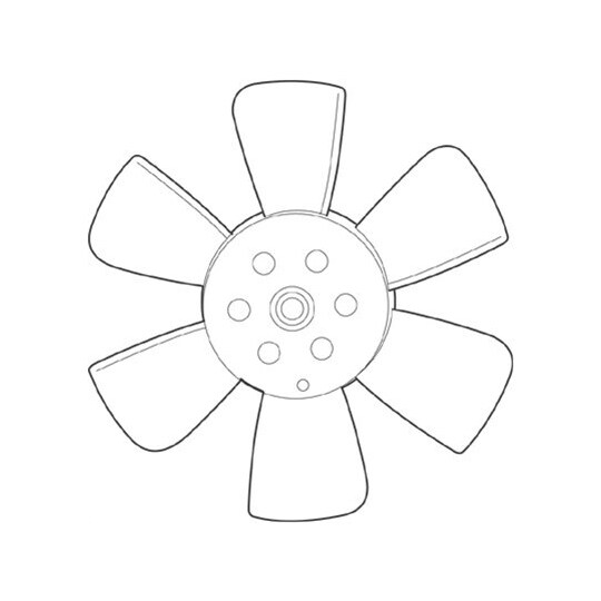 069422225010 - Fan, radiator 