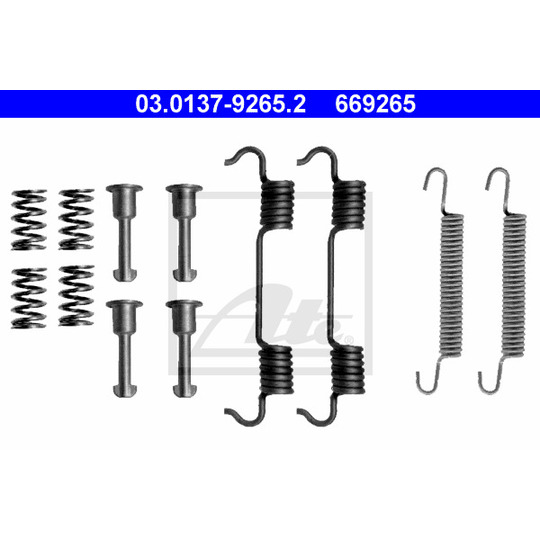 03.0137-9265.2 - Accessory Kit, parking brake shoes 