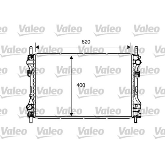 734293 - Radiator, engine cooling 