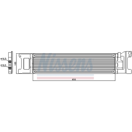 90635 - Oil Cooler, engine oil 