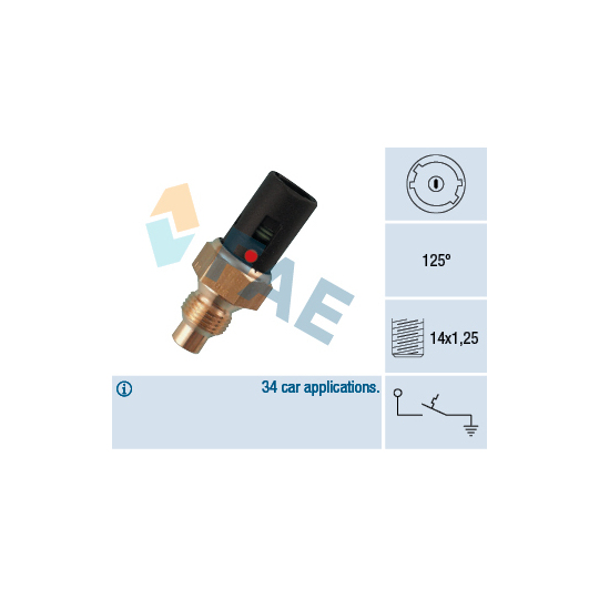 35360 - Temperature Switch, coolant warning lamp 