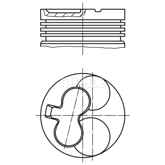 629 20 11 - Piston 