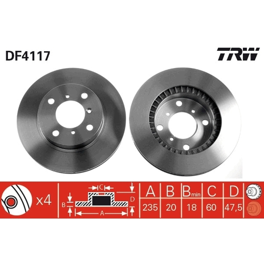 DF4117 - Jarrulevy 