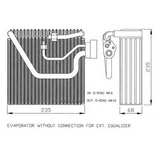 36093 - Evaporator, air conditioning 
