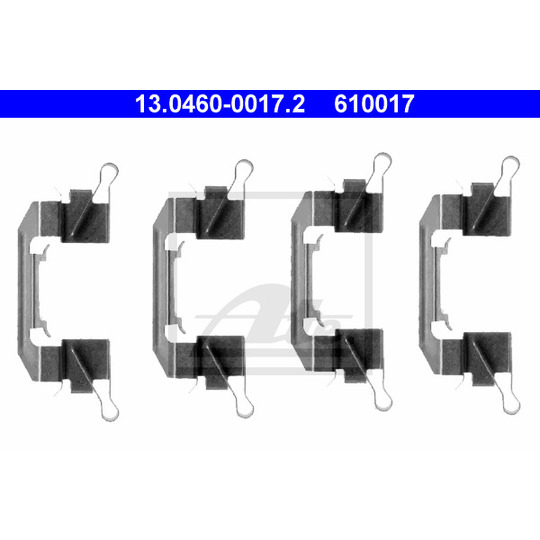 13.0460-0017.2 - Accessory Kit, disc brake pad 