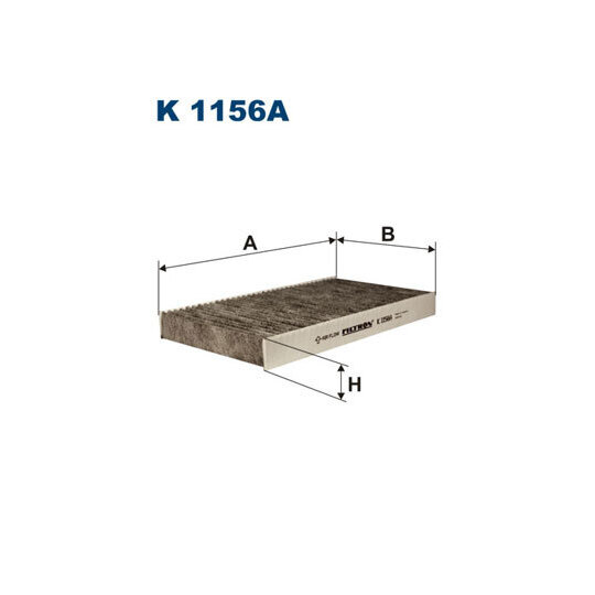 K 1156A - Filter, interior air 