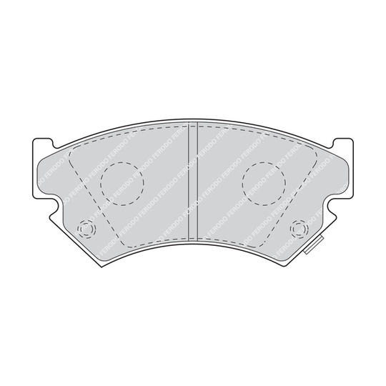 FDB918 - Brake Pad Set, disc brake 