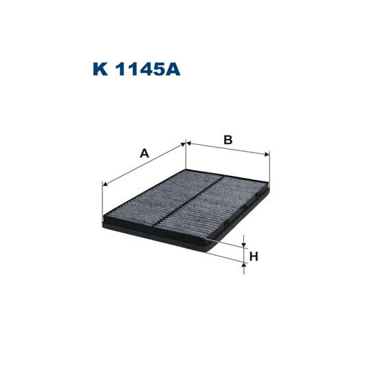K 1145A - Filter, interior air 