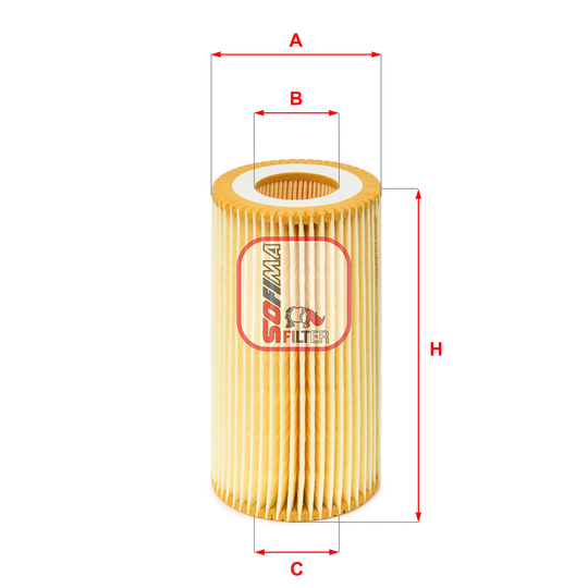 S 5013 PE - Oil filter 