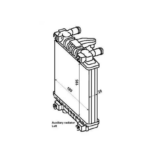 53014 - Radiator, engine cooling 