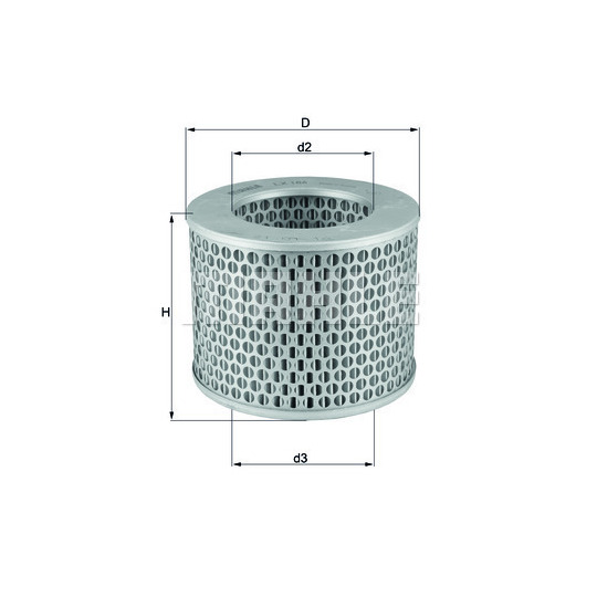 LX 186 - Air filter 