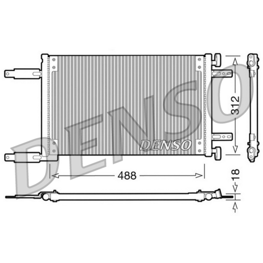 DCN09041 - Condenser, air conditioning 