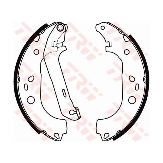 GS8471 - Brake Shoe Set 