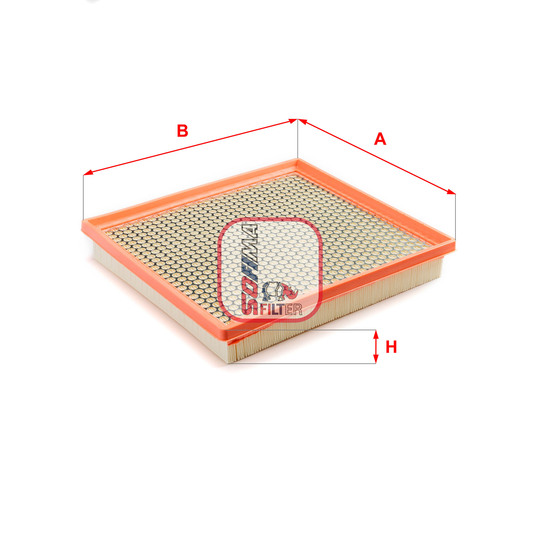 S 3388 A - Air filter 