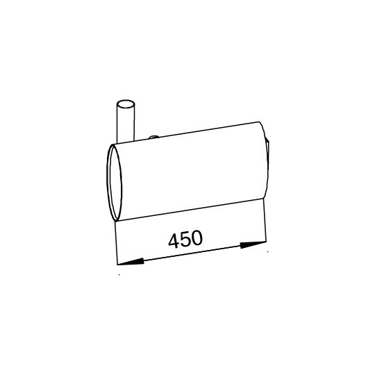 51311 - Mitten-/bakljuddämpare 