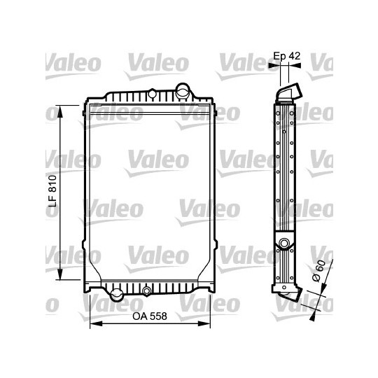 733498 - Radiator, engine cooling 