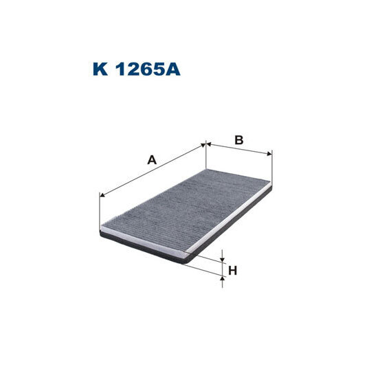 K 1265A - Filter, interior air 