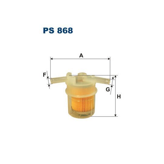 PS 868 - Polttoainesuodatin 