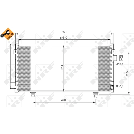 35855 - Condenser, air conditioning 