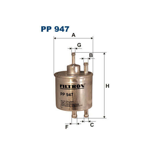 PP 947 - Fuel filter 