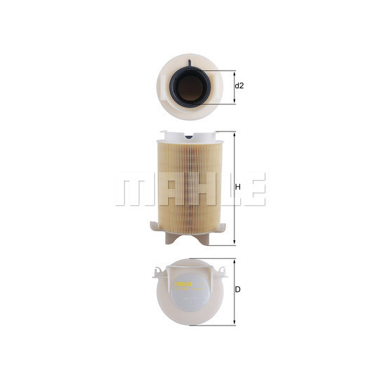 LX 1566 - Air filter 
