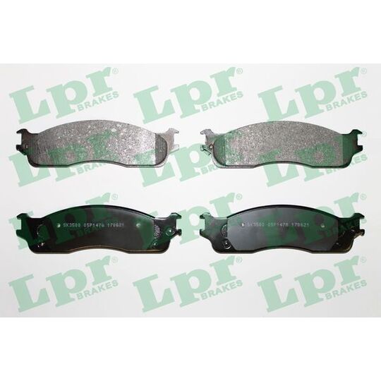 05P1478 - Brake Pad Set, disc brake 