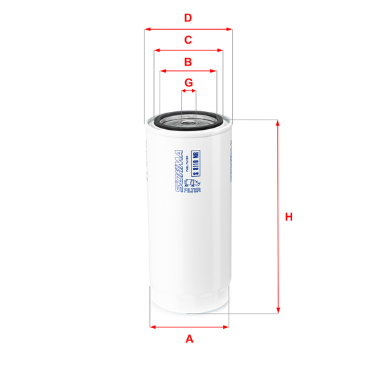 S 8110 NR - Fuel filter 