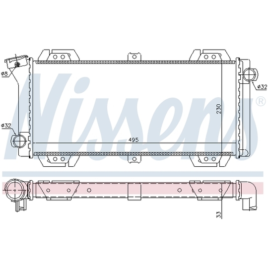 62092 - Radiator, engine cooling 