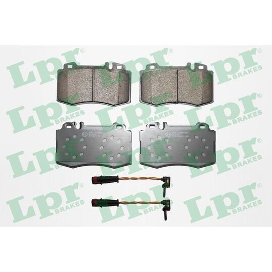 05P899A - Brake Pad Set, disc brake 