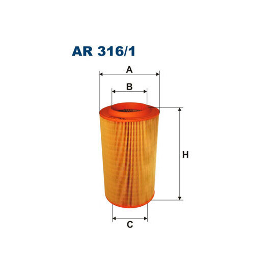 AR 316/1 - Air filter 