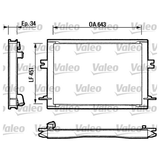 811348 - Radiator, engine cooling 