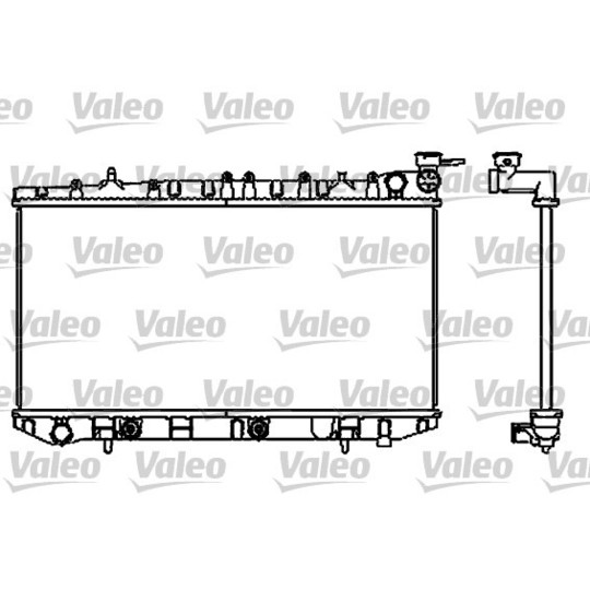 731662 - Radiator, engine cooling 