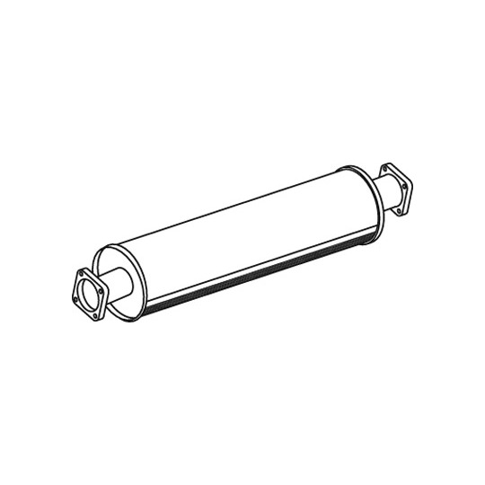 44360 - Middle-/End Silencer 