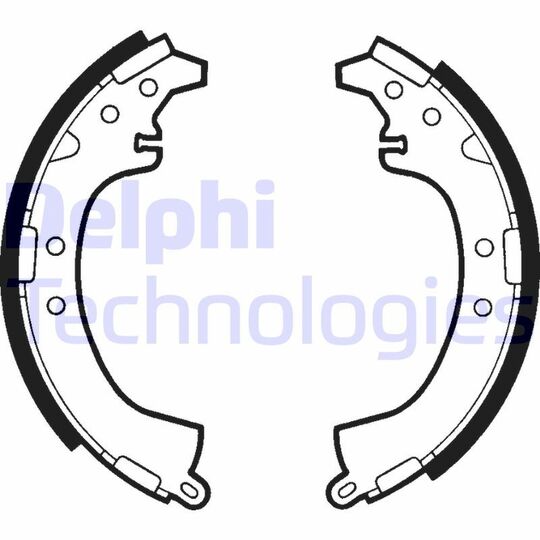 LS1439 - Brake Shoe Kit 